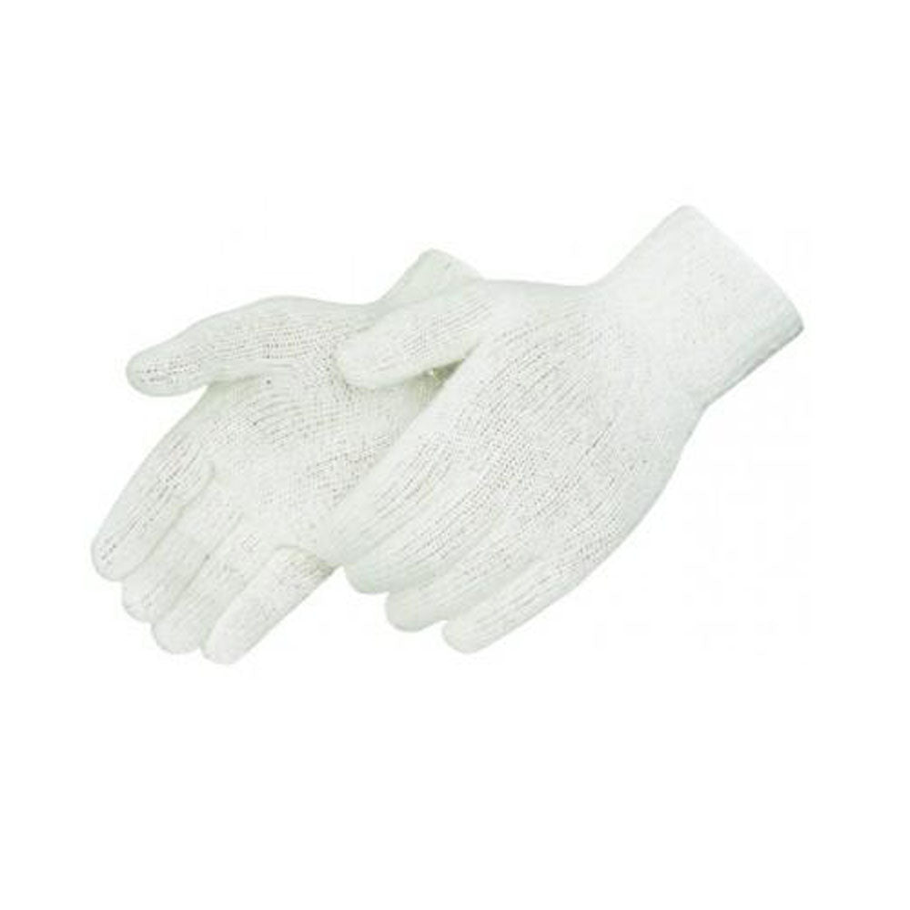 Natural white cotton / polyester knit Gloves - Dozen-eSafety Supplies, Inc