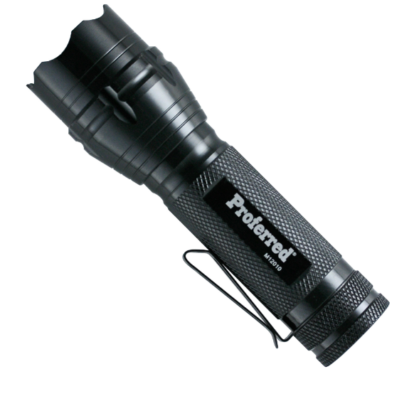PROFERRED- HI-POWER LED FLASHLIGHT-eSafety Supplies, Inc