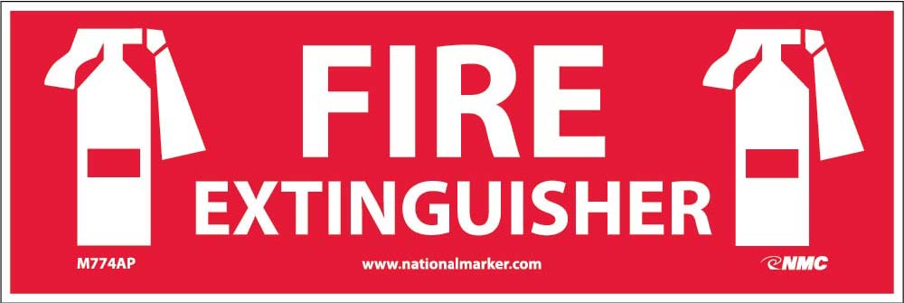 Graphic Fire Extinguisher Graphic Label - Pack of 25-eSafety Supplies, Inc