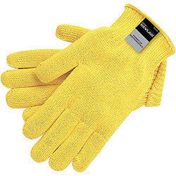 Memphis Glove Large Yellow Memphis Glove 7 gauge Kevlar Cut Resistant Gloves With Knit Wrist-eSafety Supplies, Inc