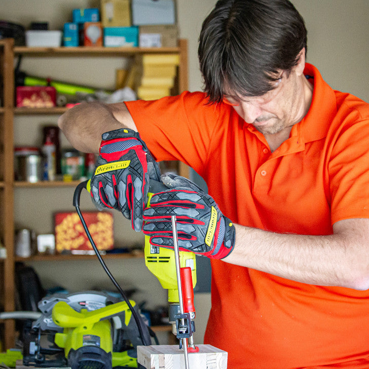 Ironclad Command™ Impact Cut A6 Black/Red-eSafety Supplies, Inc