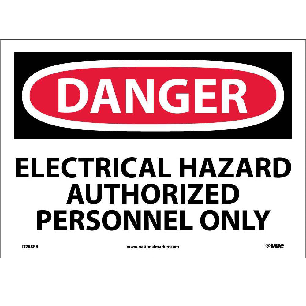 Danger Hazard Equipment Sign-eSafety Supplies, Inc