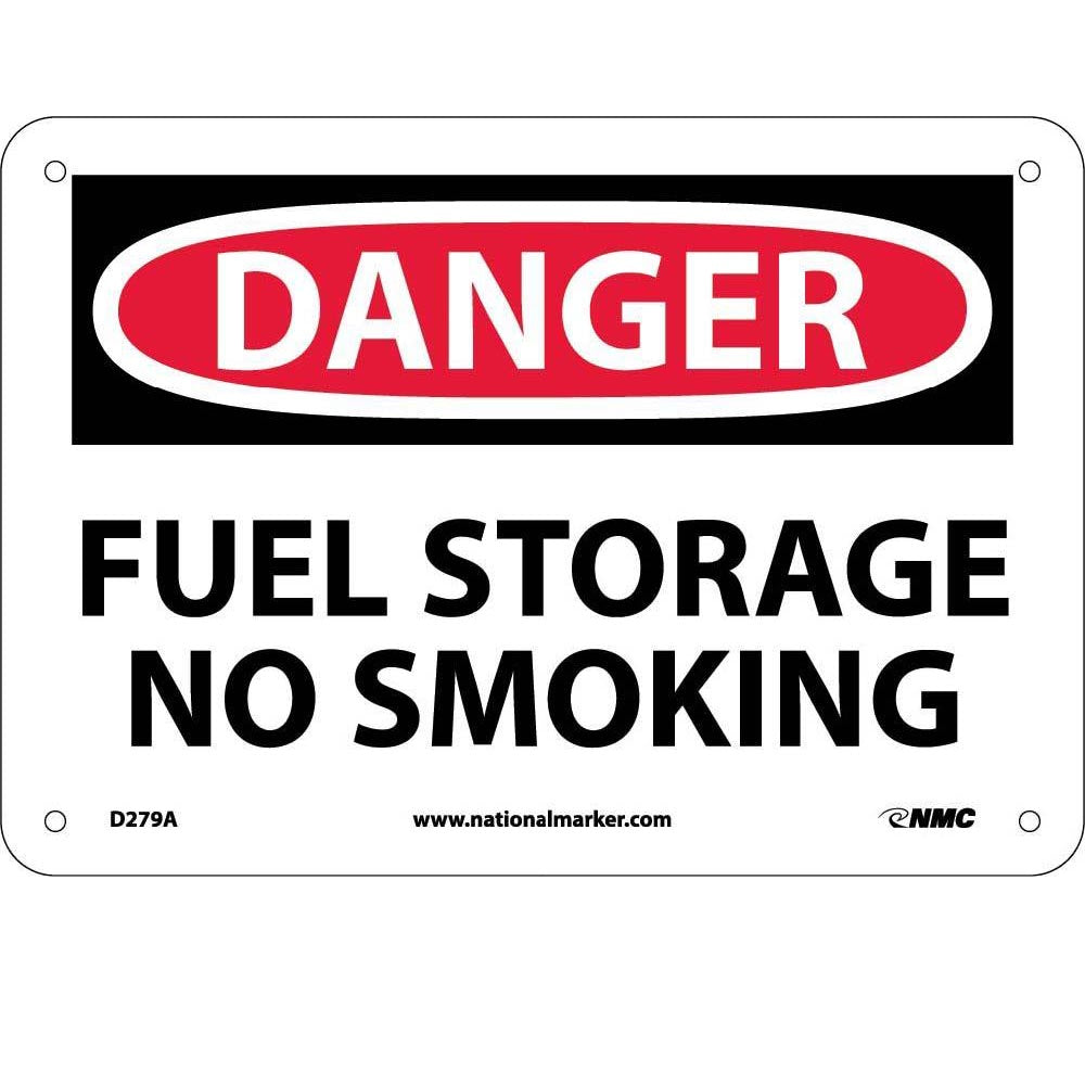 Fuel Storage No Smoking Sign-eSafety Supplies, Inc