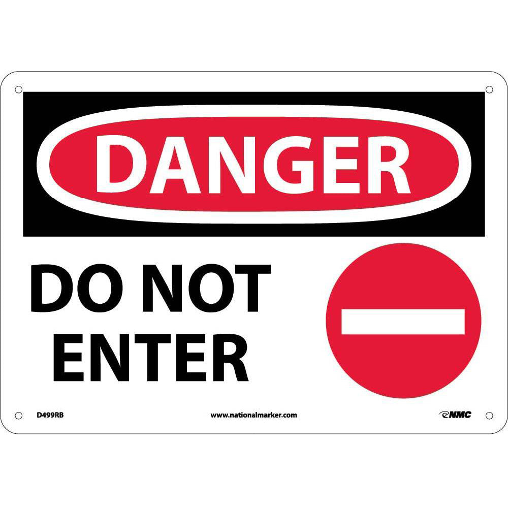 Danger Do Not Enter Sign-eSafety Supplies, Inc