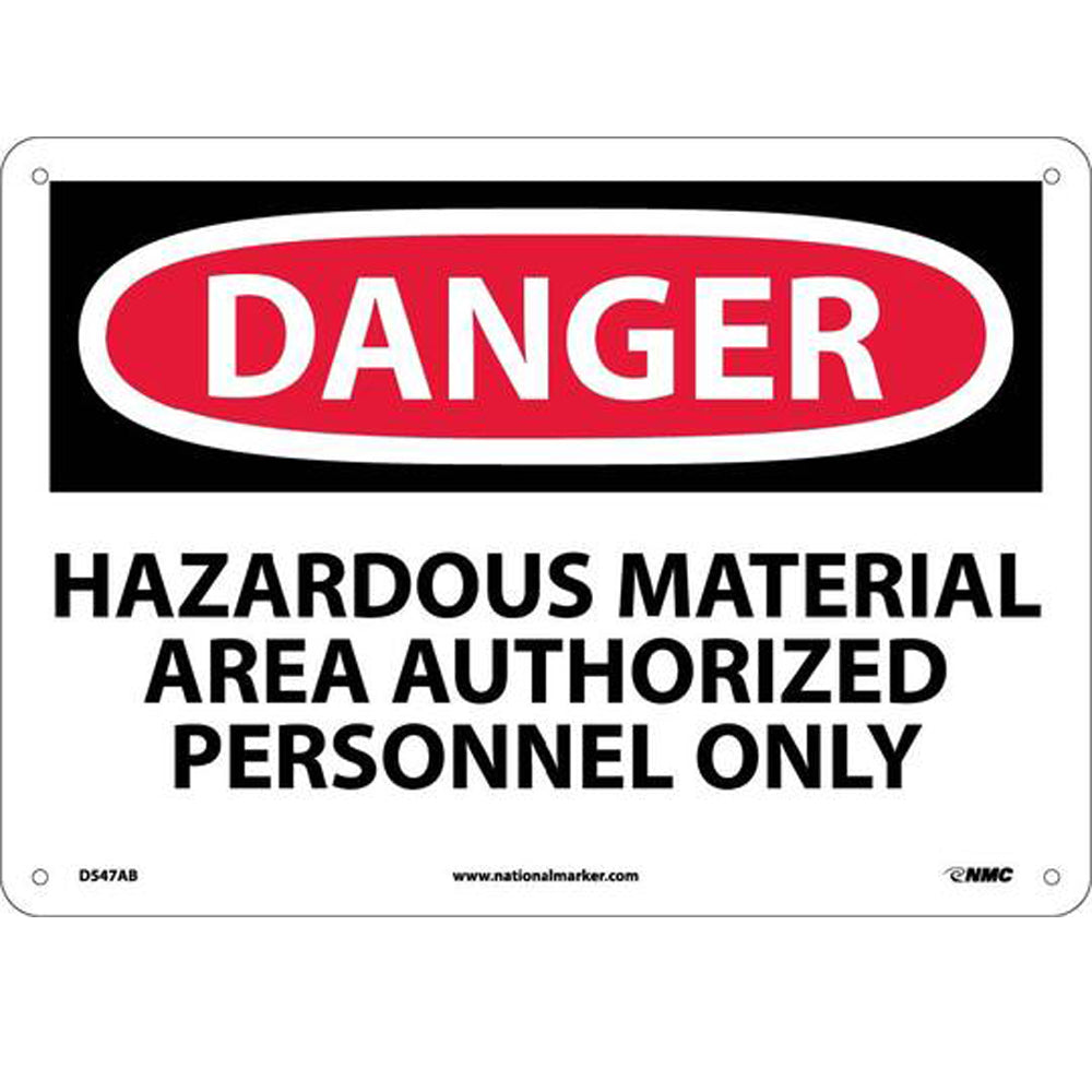 Danger Hazardous Material Area Sign-eSafety Supplies, Inc