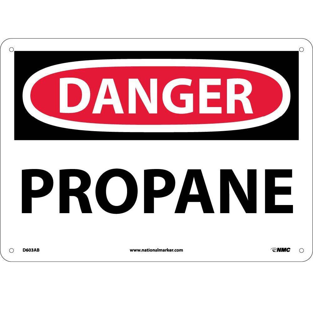 Danger Propane Sign-eSafety Supplies, Inc