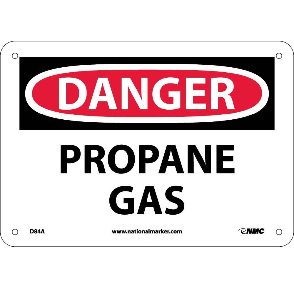 Danger Propane Gas Sign-eSafety Supplies, Inc
