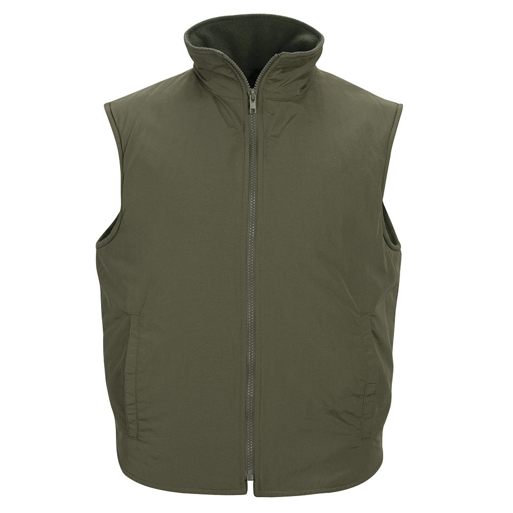 Horace Small Unisex Fleece Vest NP3129 - Earth Green-eSafety Supplies, Inc