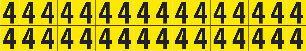 Self-Adhesive Numbers 5/8"-eSafety Supplies, Inc