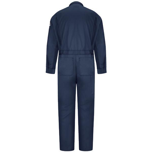 Bulwark Men's Long Deluxe Coverall - Excel Fr Comfortouch - 7 Oz-eSafety Supplies, Inc