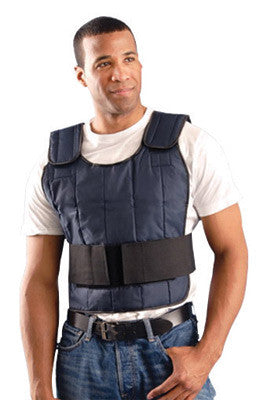 OccuNomix Navy MiraCool Nylon Cooling Vest With Hook And Loop Closure, Adjustable Mid Section And Shoulders-eSafety Supplies, Inc