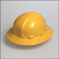ERB Safety - Omega II - Full Brim Safety Helmet - Ratchet Suspension-eSafety Supplies, Inc