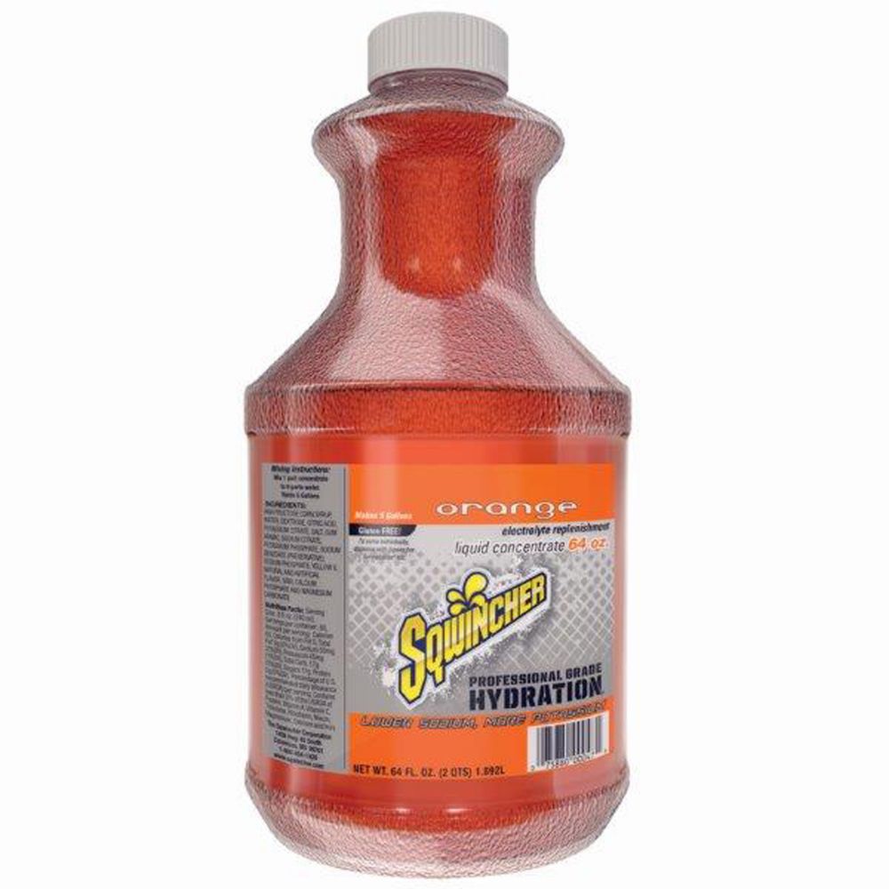 Sqwincher 64 Ounce Liquid Concentrate Bottle Electrolyte Drink-eSafety Supplies, Inc