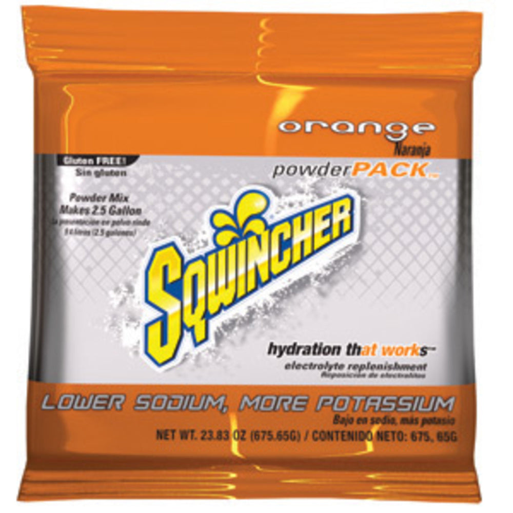 Sqwincher 23.83 Ounce Powder Pack Powder Concentrate Package Electrolyte Drink (16 Packs Electrolyte Drink Powder - Pack)-eSafety Supplies, Inc