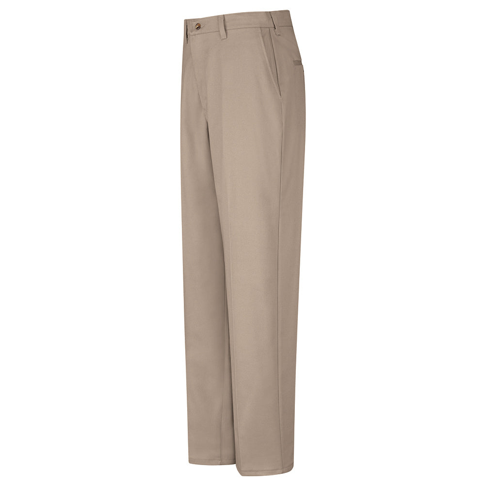 Red Kap Plain Front Cotton Pant PC44 - Khaki-eSafety Supplies, Inc