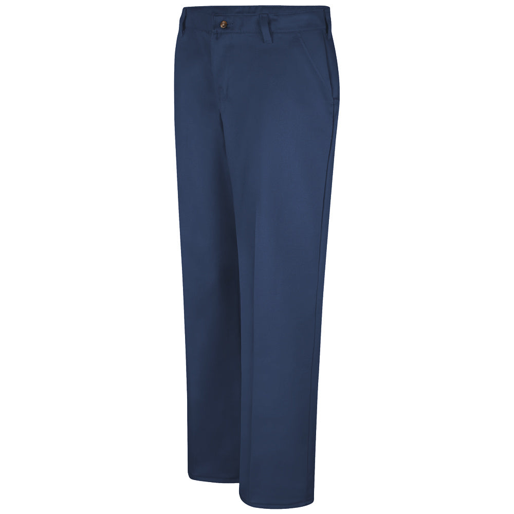 Red Kap Women's Plain Front Cotton Pant PC45 - Navy-eSafety Supplies, Inc