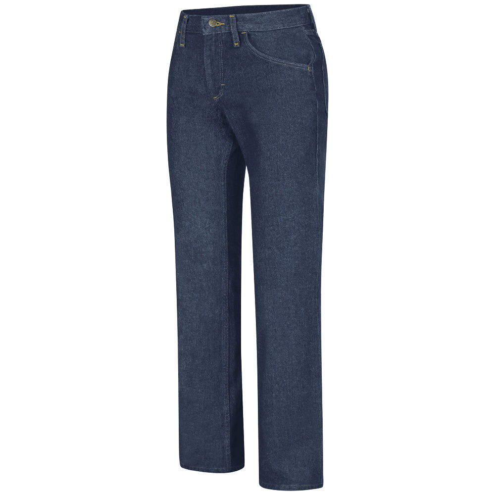Red Kap Women's Straight Fit Jean PD63 - Prewashed Denim-eSafety Supplies, Inc