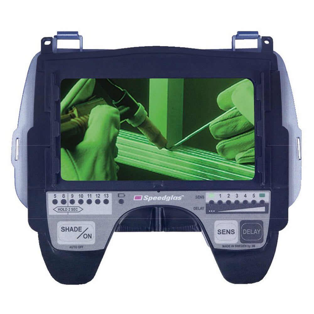 3M Speedglas 2.8" X 4.2" 9100XX Variable Shade 5, 8 - 13 Auto-Darkening Welding Lens With Sensitivity, Delay And Grinding Modes For Fixed Front Welding Helmets-eSafety Supplies, Inc