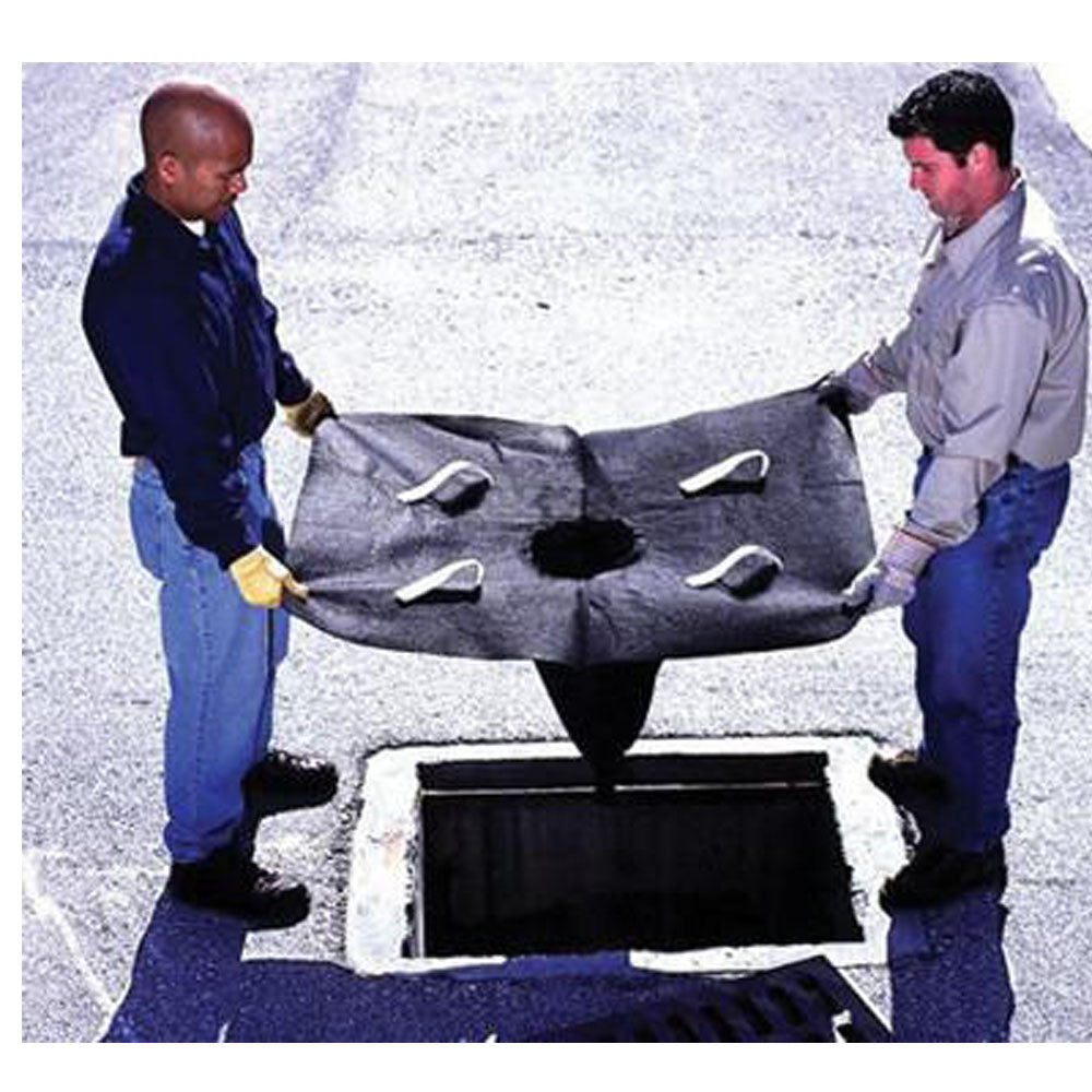 UltraTech 48" X 36" X 18" Ultra-Drain Guard Oil Hydrocarbons Sediment Black Polypropylene Drain Guard-eSafety Supplies, Inc