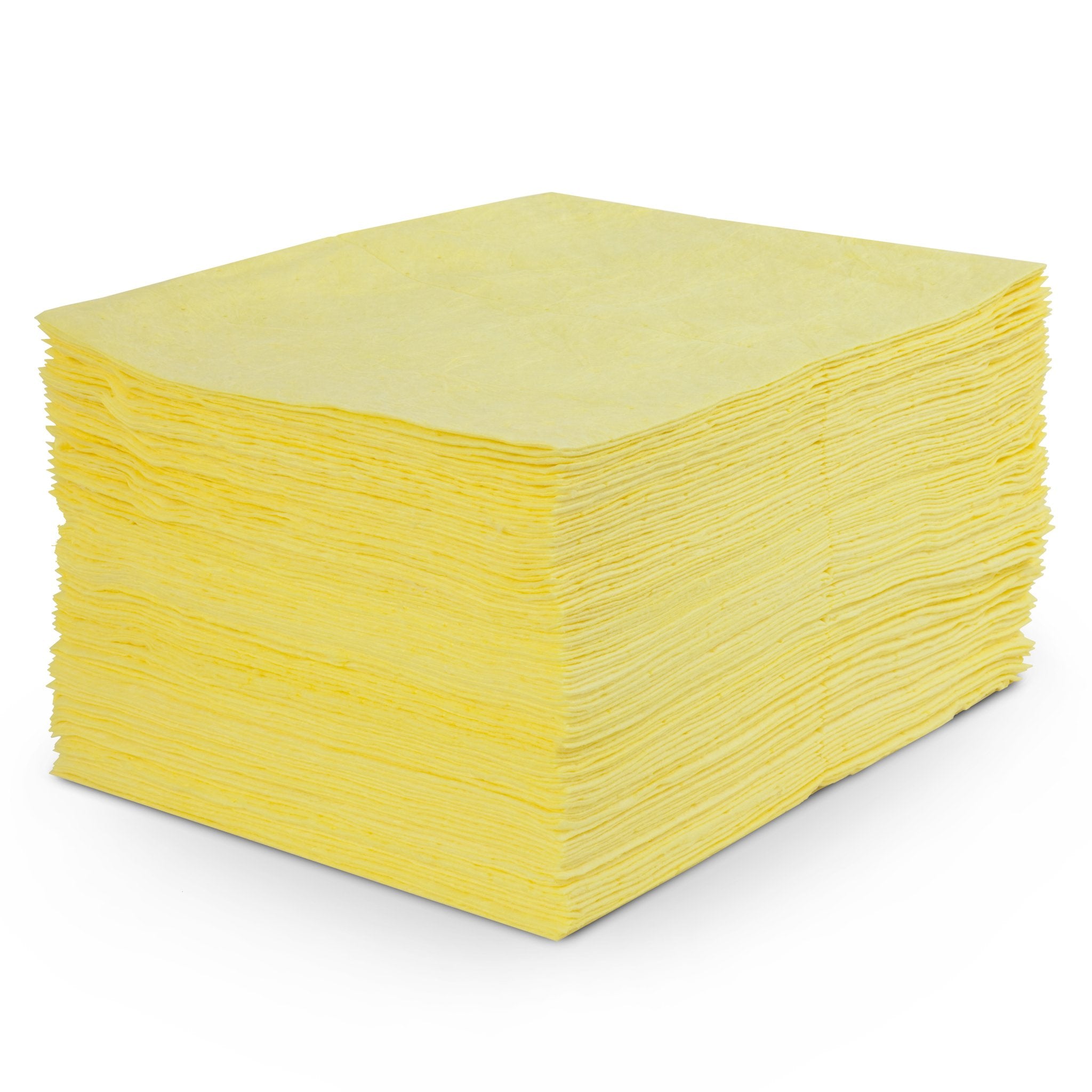 FiberLink Hazmat Yellow Heavy-weight Pads - 100/BALE-eSafety Supplies, Inc