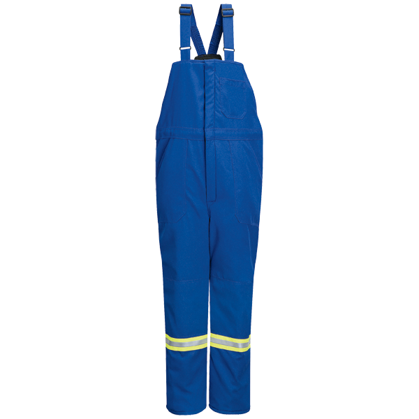 Bulwark - Deluxe Insulated Bib Overall with Reflective Trim - Nomex III-eSafety Supplies, Inc