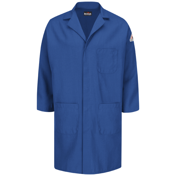 Bulwark - Concealed Snap Front Lab Coat - Nomex IIIA - 6 oz-eSafety Supplies, Inc
