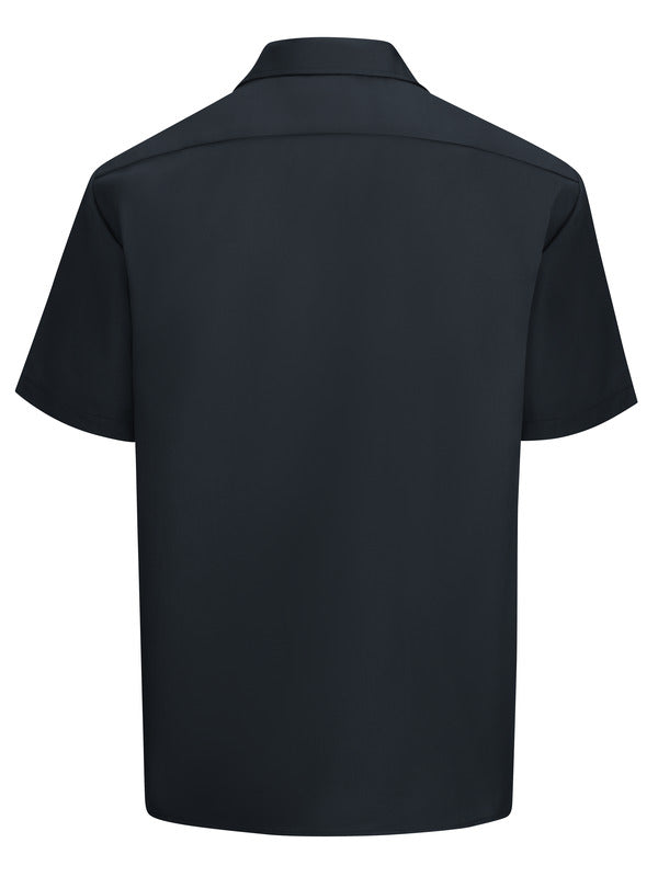 Dickies Men's Short-Sleeve Traditional Work Shirt - Black-eSafety Supplies, Inc