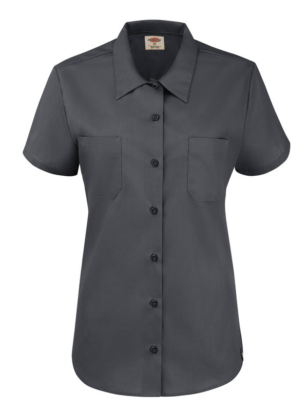 Dickies Women's Short-Sleeve Industrial Work Shirt-eSafety Supplies, Inc