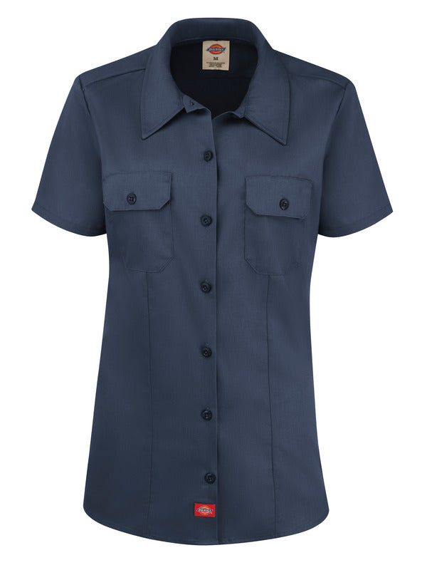 Dickies Women’s Short-Sleeve Traditional Work Shirt