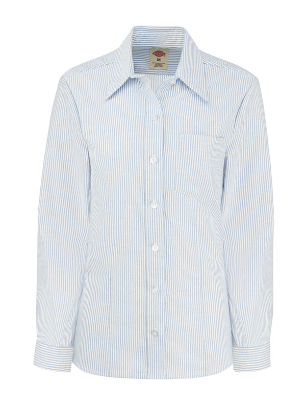 Dickies Women’s Long-Sleeve Stretch Oxford Shirt