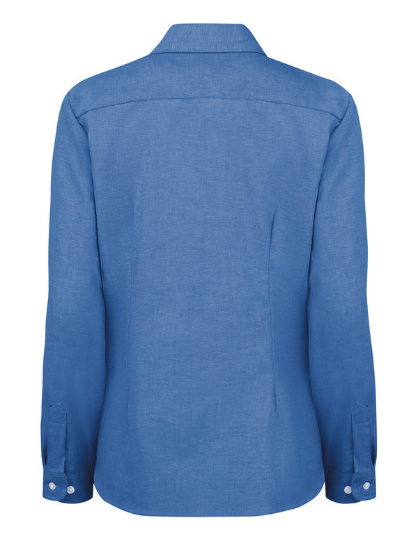 Dickies Women’s Long-Sleeve Stretch Oxford Shirt