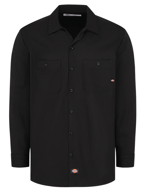 Dickies Men’s Industrial Cotton Long-Sleeve Work Shirt
