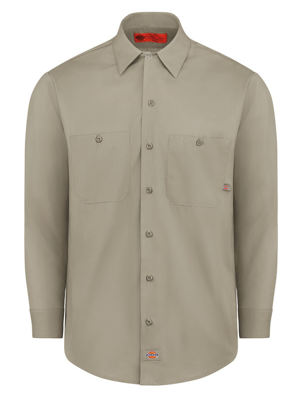 Dickies Men’s Industrial Long-Sleeve Work Shirt
