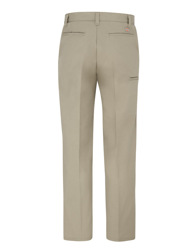 Dickies Men’s Premium Industrial Flat Front Comfort Waist Pant - Desert Sand