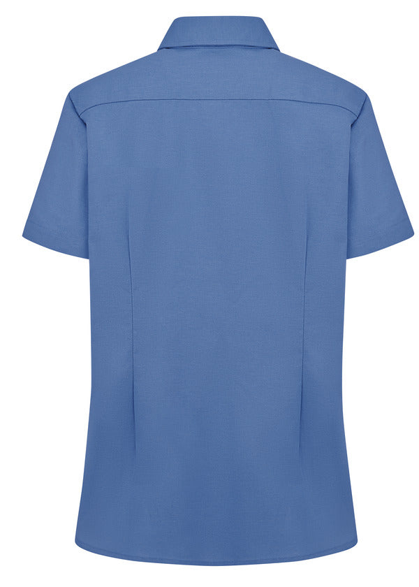 Dickies® Women’s Short-Sleeve Stretch Oxford Shirt