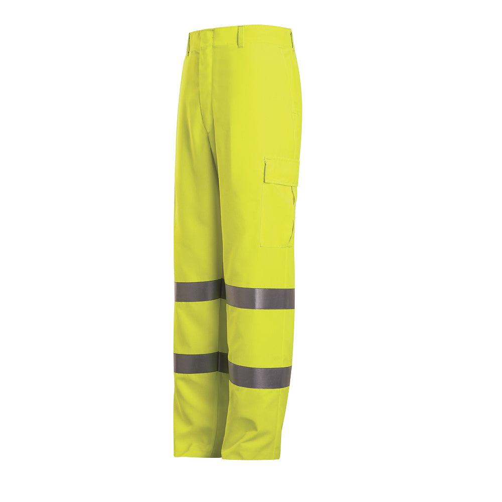 Red Kap Hi-Visibility Utility Pocket Pant PT18 - Fluorescent Yellow / Green - Big & Tall-eSafety Supplies, Inc