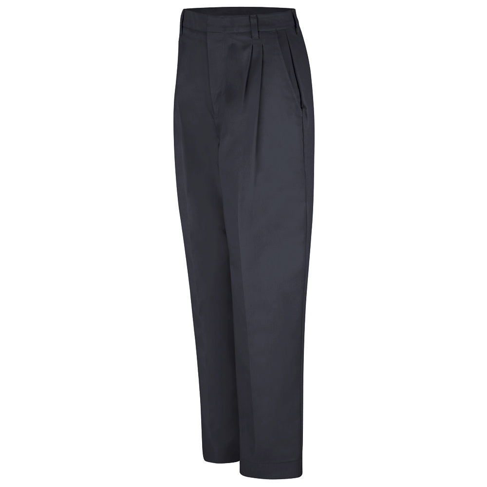 Red Kap Women's Pleated Twill Slacks PT39 - Black-eSafety Supplies, Inc