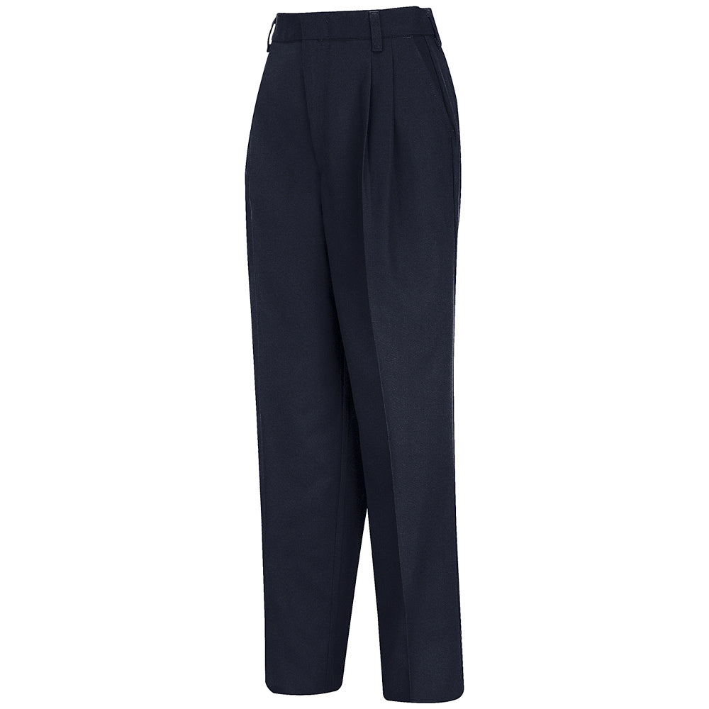 Red Kap Women's Pleated Twill Slacks PT39 - Navy-eSafety Supplies, Inc