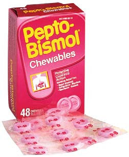 Swift First Aid Pepto Bismol Antacids Tablets-eSafety Supplies, Inc