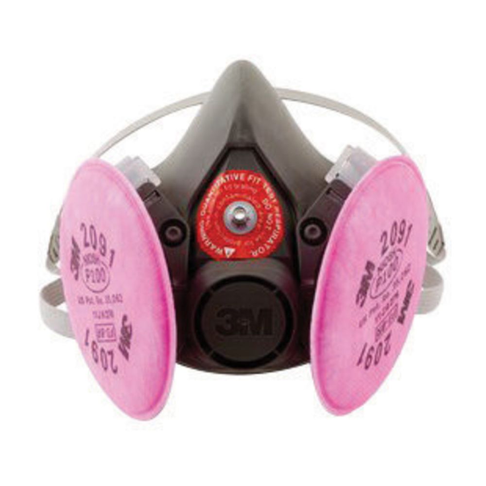 3M Large 6300 Series Half Face ReusableFit Test Air Purifying Respirator (4 Air Purifying Respirators - Pack)-eSafety Supplies, Inc