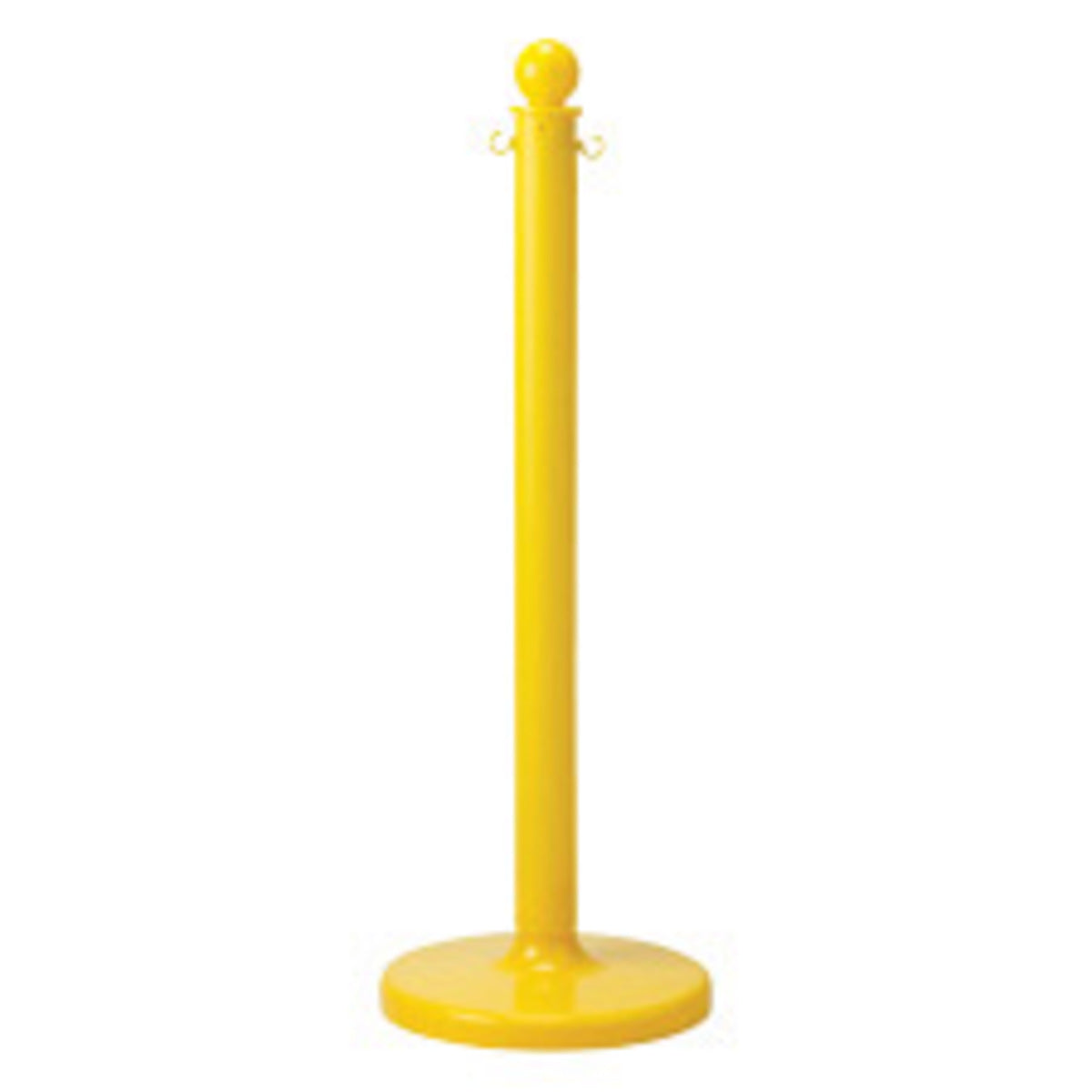 Brady ® 40" X 2 1/2" Yellow Polystyrene Bradylink® Warning Chain Post-eSafety Supplies, Inc