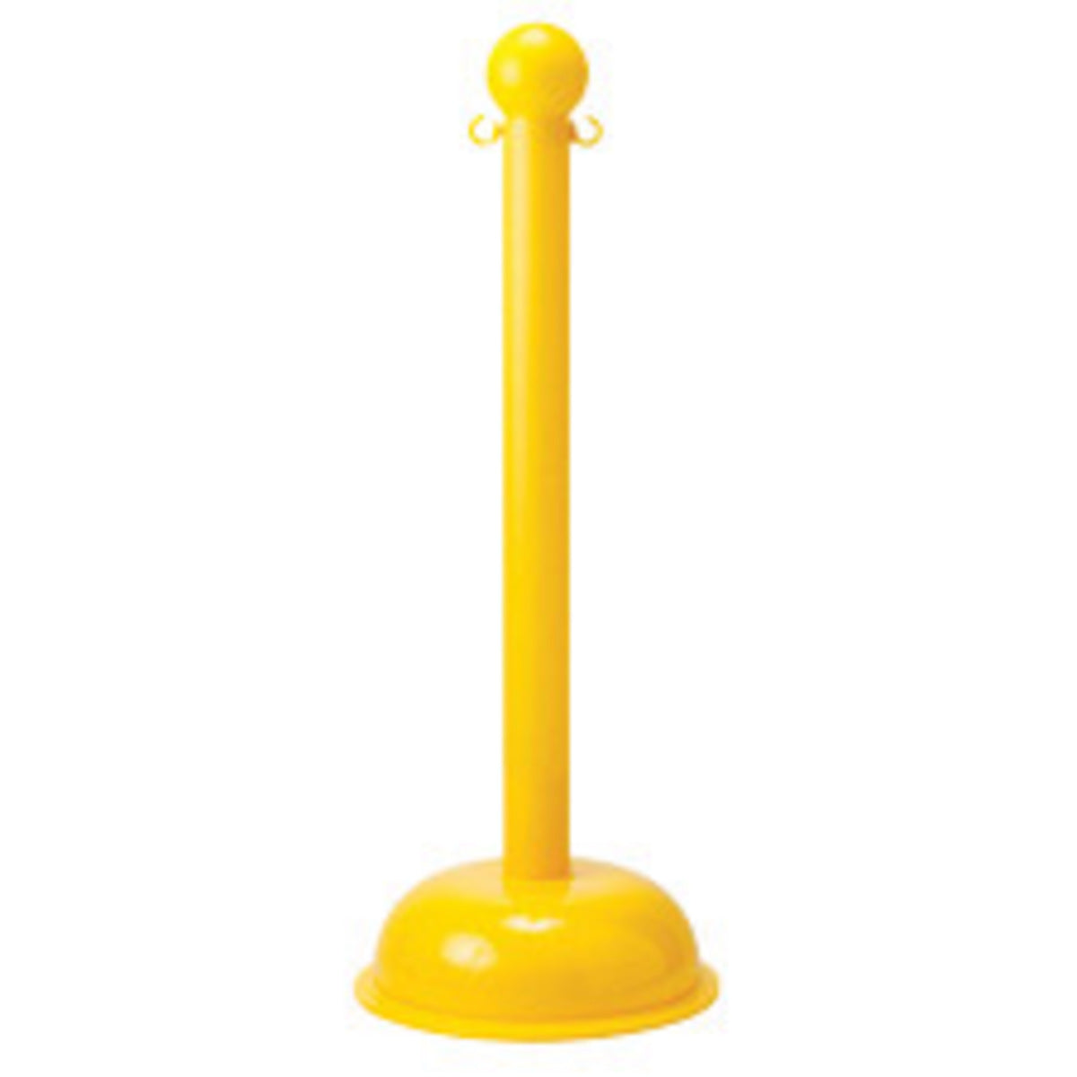 Brady ® 41" X 3" Yellow Polystyrene Bradylink® Warning Chain Post-eSafety Supplies, Inc