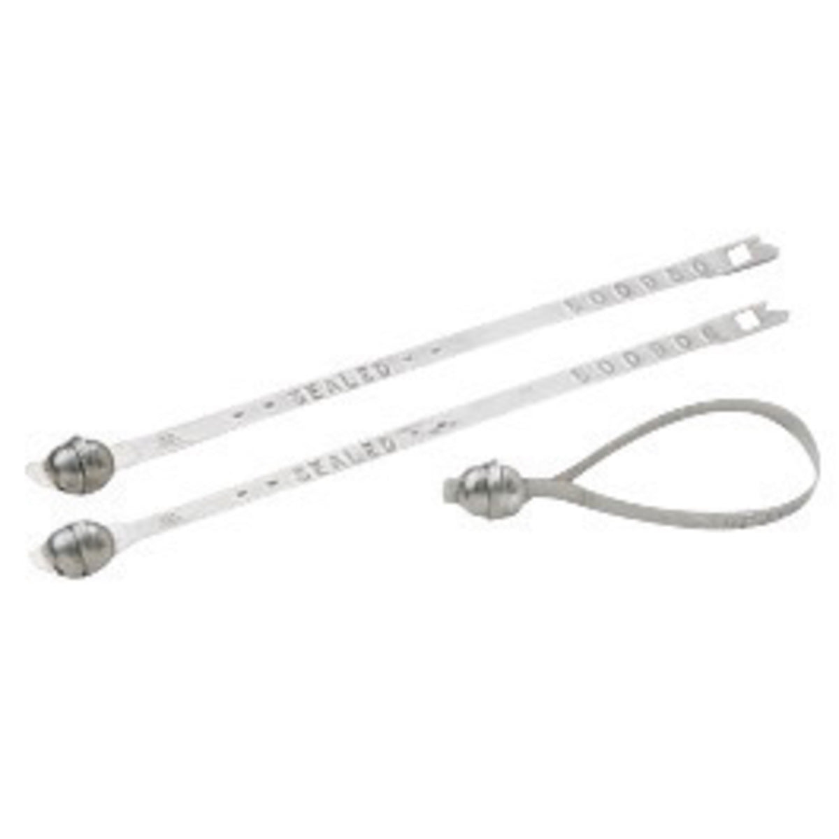 Brady® 8 1/2" Tin-Plated Metal Ball Seal "SEALED" (100 Per Pack)-eSafety Supplies, Inc