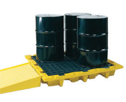 Eagle 58 12" X 58 12" X 7 34" HDPE Nestable Containment Pallet - E421646-eSafety Supplies, Inc
