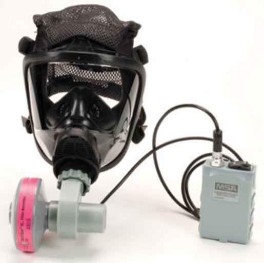 MSA Respirator Papr Mask Mounted Mm2K-Mc Medium Advantage 3100 Silicone-eSafety Supplies, Inc