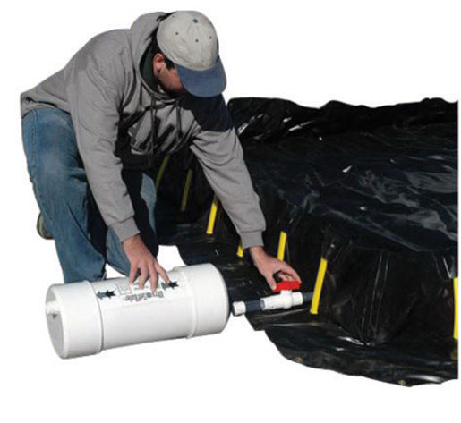 UltraTech 28" X 3 12" Ultra-Self Bailer White PVC Bailer - U179935-eSafety Supplies, Inc