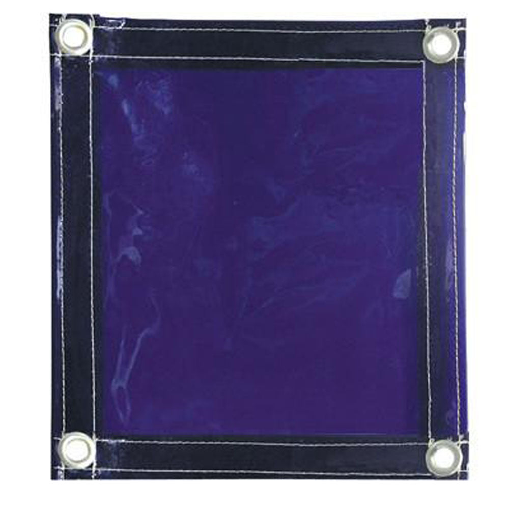 Radnor 6' X 6' 14 MIL Blue Transparent Vinyl Replacement Welding Screen-eSafety Supplies, Inc