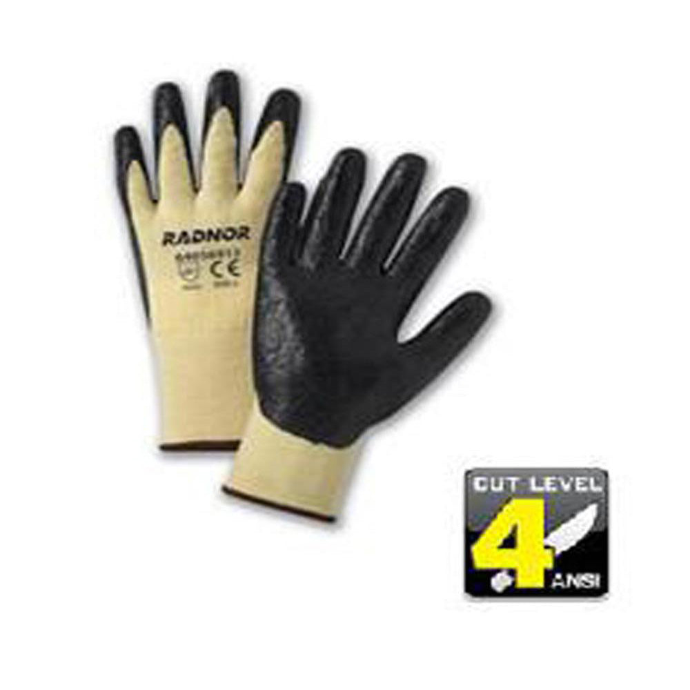 Radnor Nitrile Coated Gloves with DuPont Kevlar/Lycra Fiber