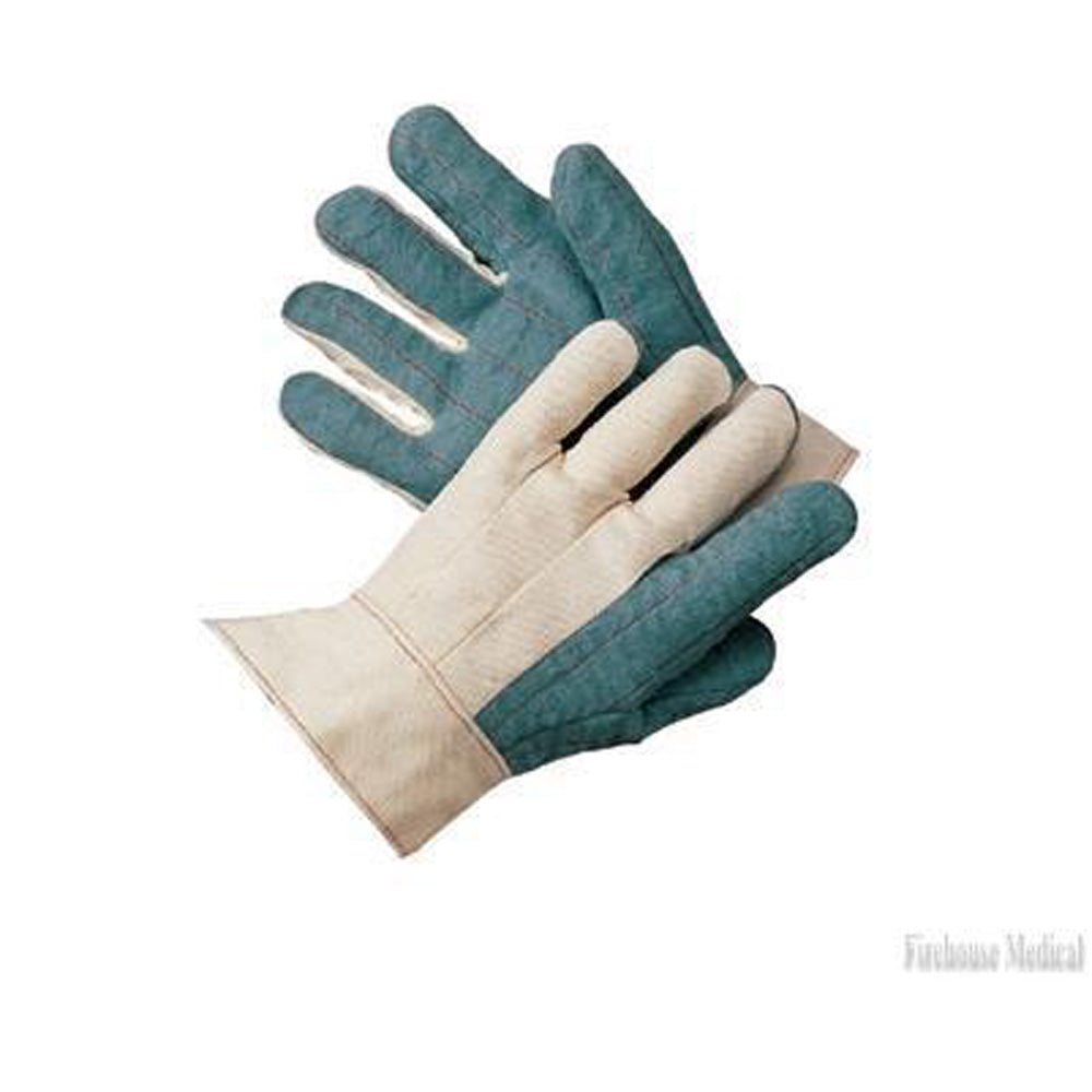 24 oz Heavy-Weight Hot Mill Gloves-Green-eSafety Supplies, Inc