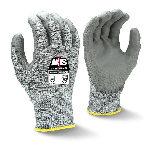 RADIANS- RWG562 AXIS CUT PROTECTION LEVEL A3 PU COATED GLOVE-eSafety Supplies, Inc